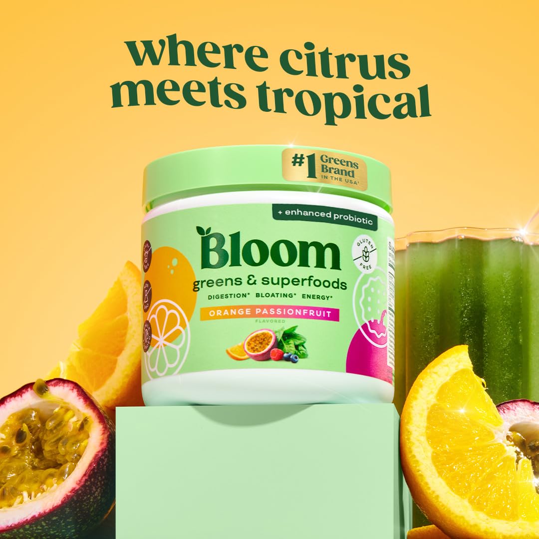 Bloom Nutrition Superfood Greens Powder 7.4