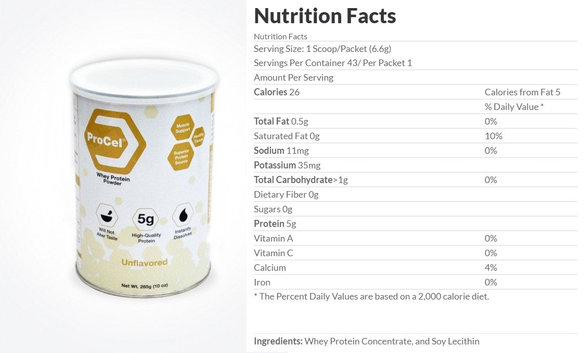 Choice One Procel Protein Supplement Ready-to-Mix Powder, 1 Can