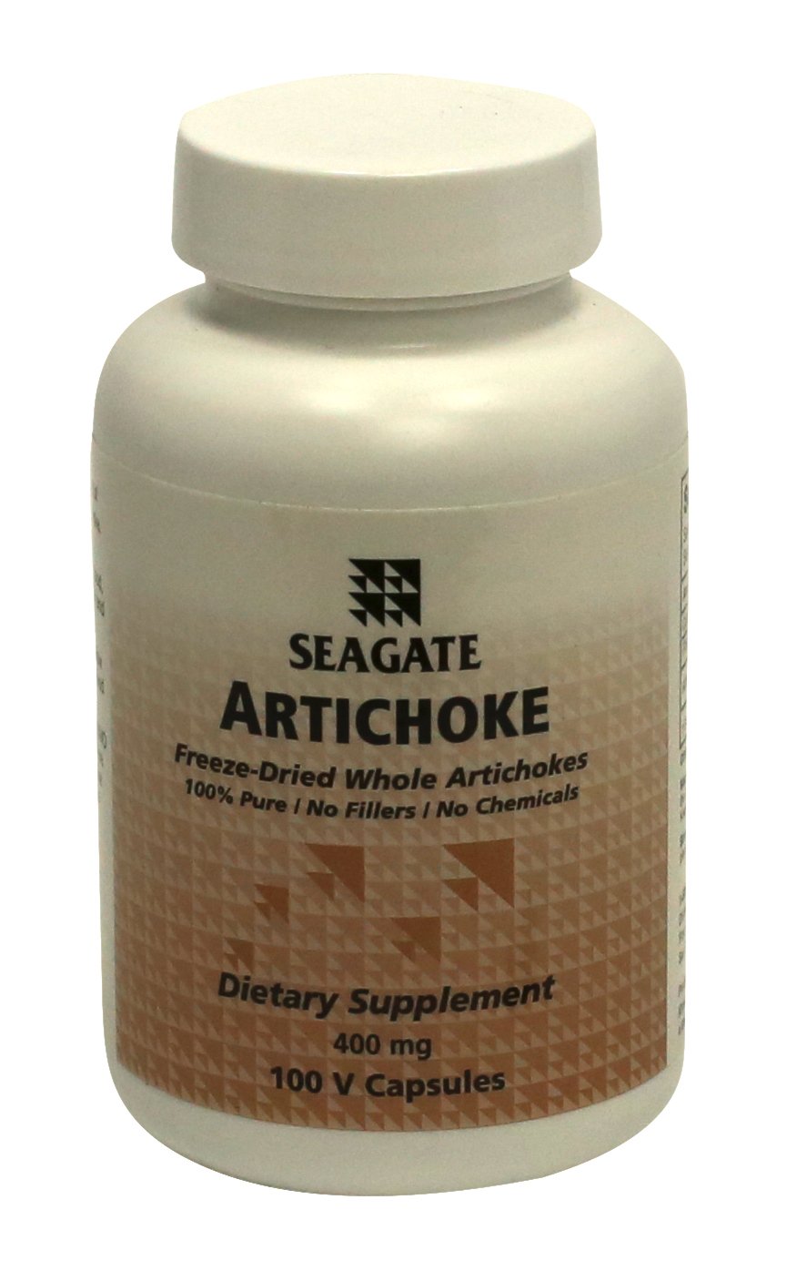 Seagate Products Artichoke 400 mg Capsules, 100 Count