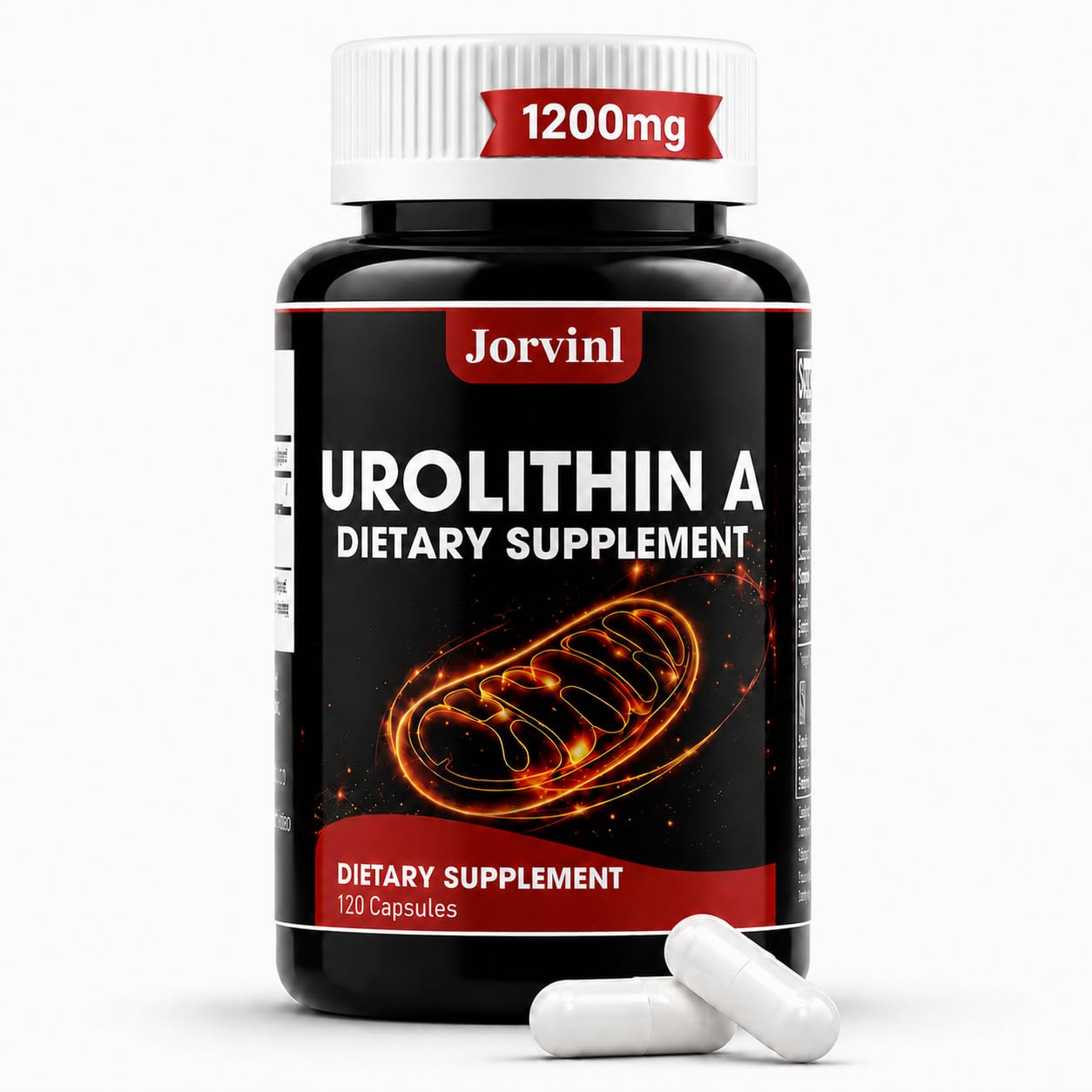 Jorvinl Urolithin A Supplement 1200mg Capsule 120 Count