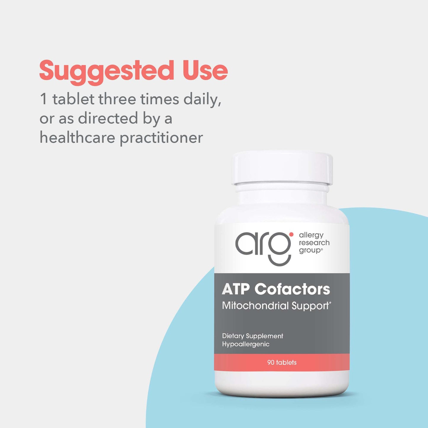 Optimox ARG ATP Cofactors, Mitochondrial Support 90 Tablets