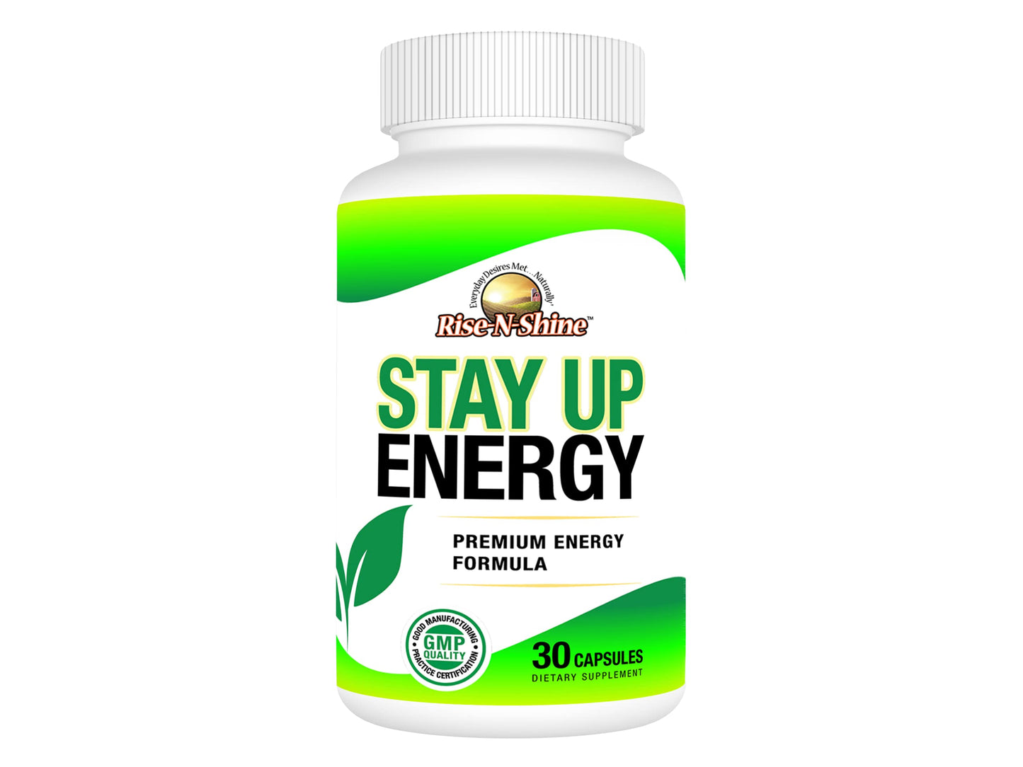 Rise-N-Shine Stay Up Energy Vitamins 30 Capsules