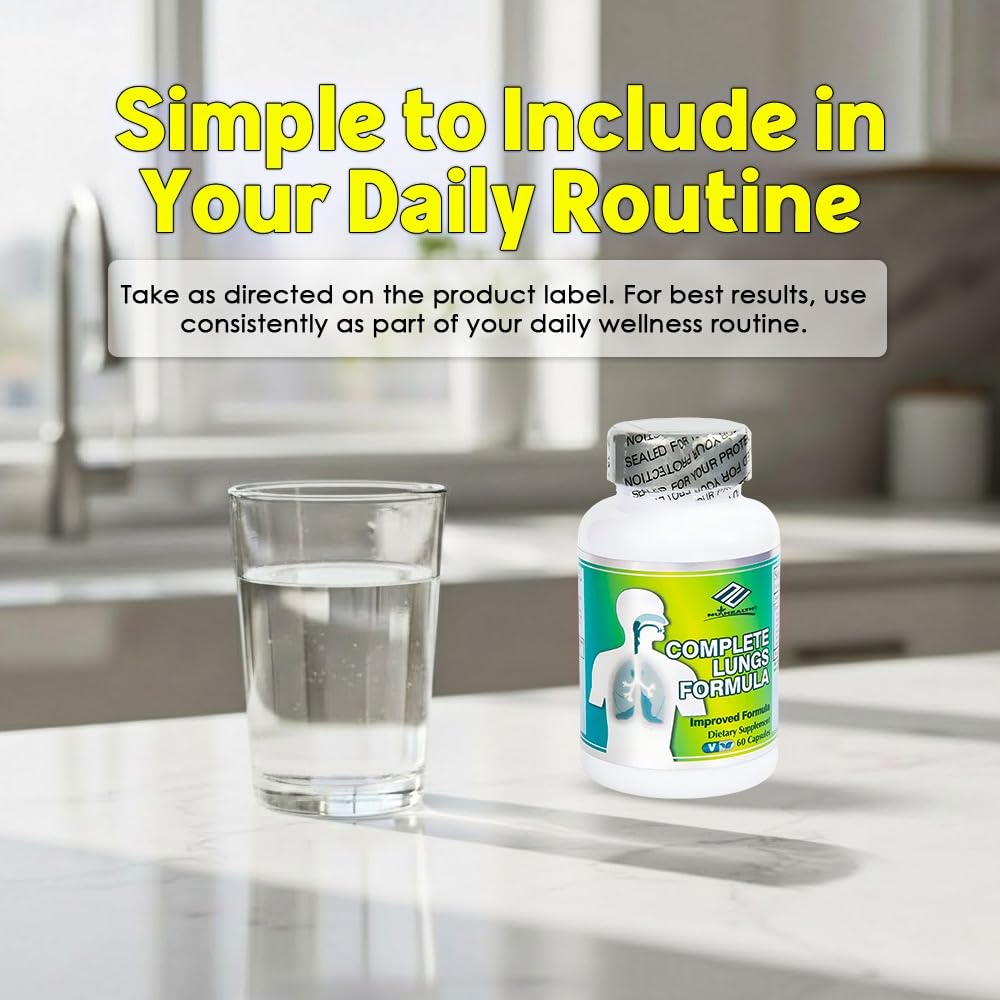 Nu-Health Complete Lungs Formula Capsule 60 Count