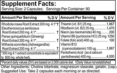 Time Laboratories Ultra Adrenal Complex Capsules, 180 Capsules