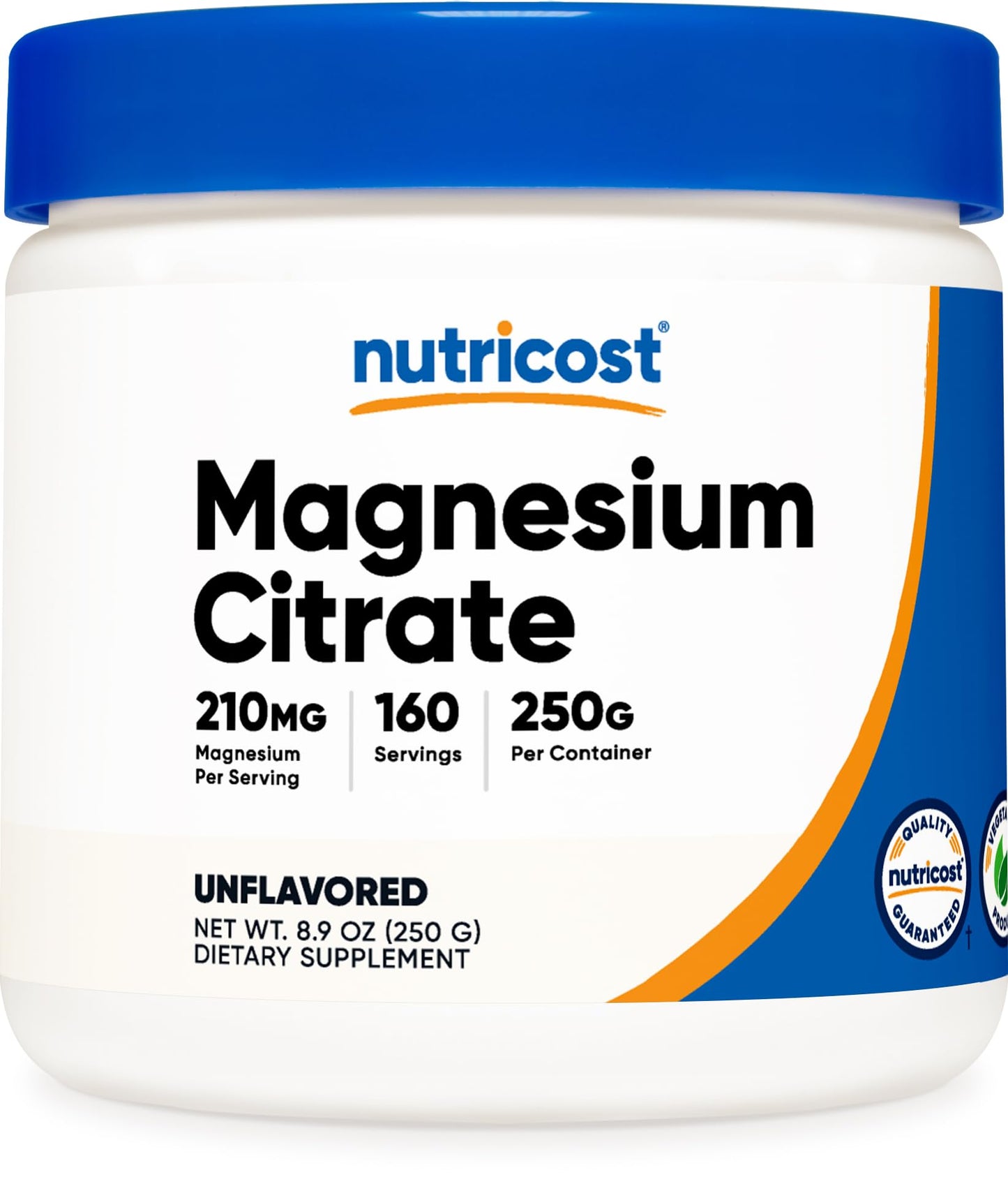 Nutricost Magnesium Citrate Powder, 17.64 Ounce