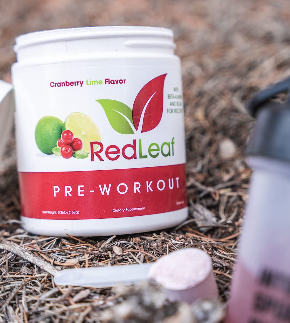 Red Leaf Pre Workout Energizer Powder 5.12 Ounce