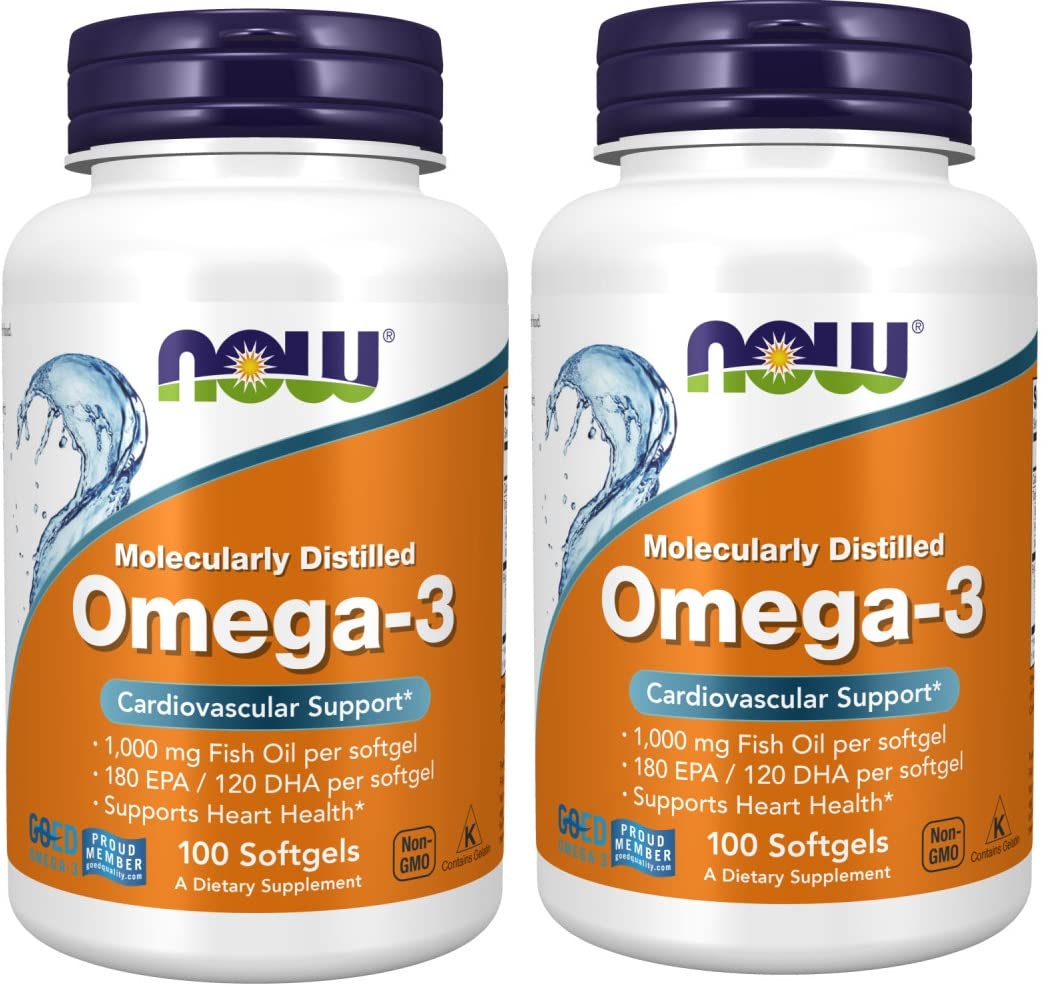 NOW Foods Omega-3 2000mg Softgels 200 Count