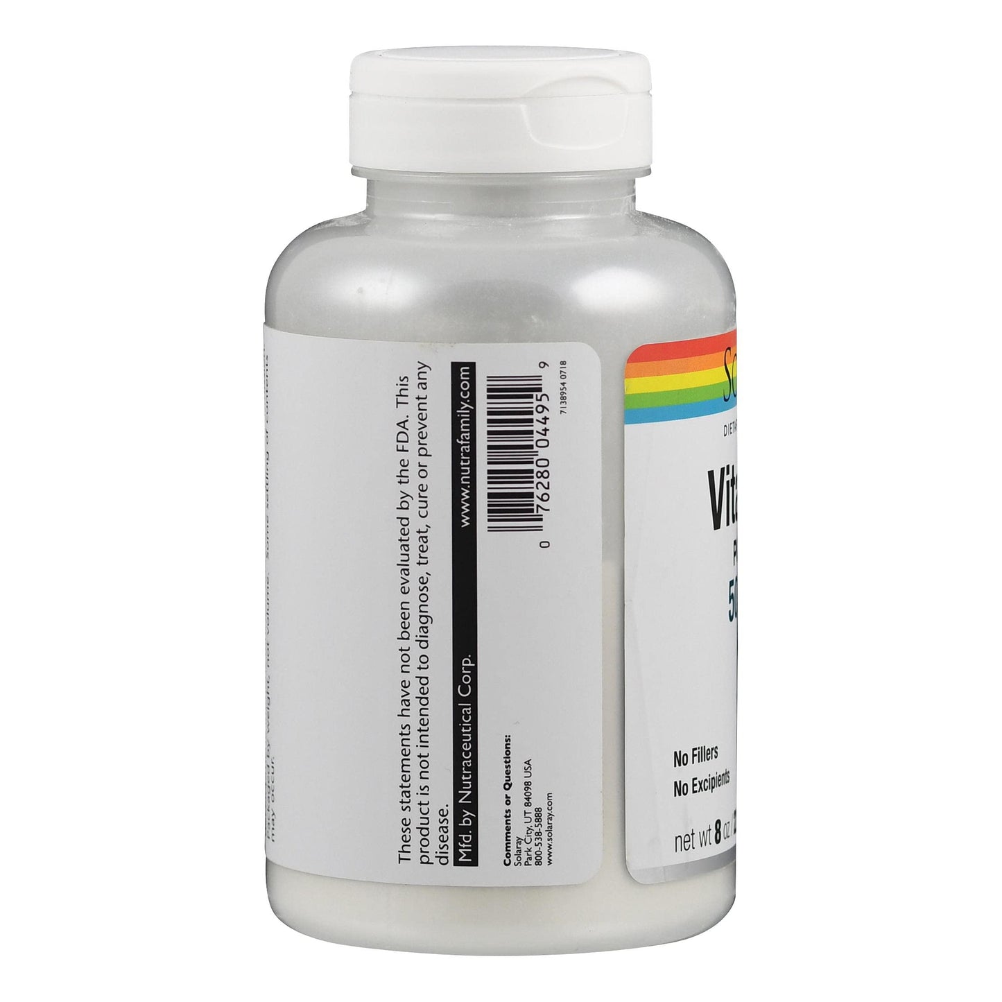 Solaray Vitamin C Crystalline Powder, 8 oz