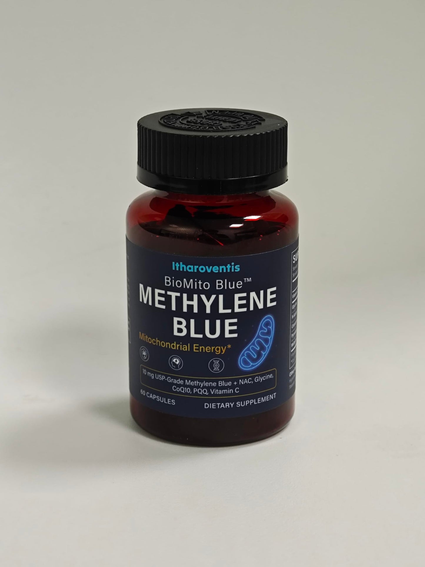Itharoventis Methylene Blue Pharmaceutical Grade Capsule 60 Count