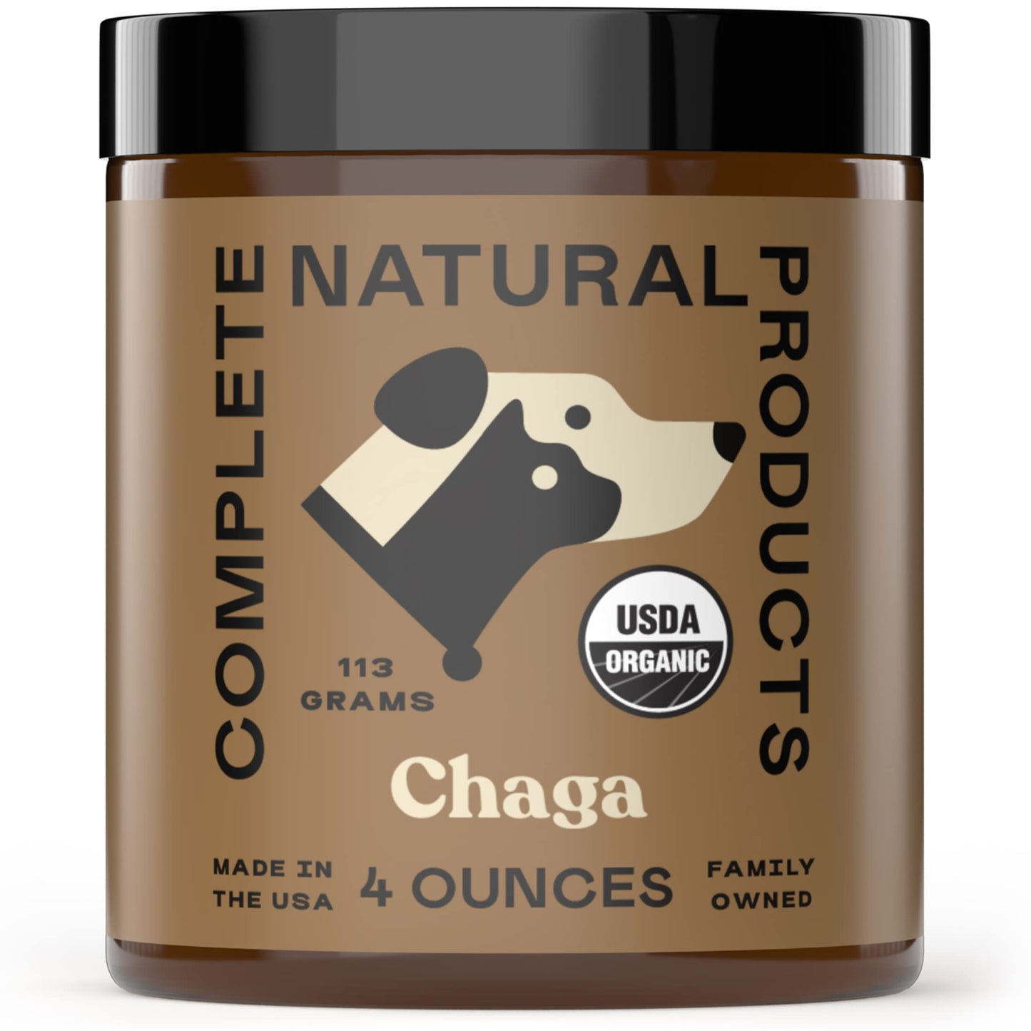 Complete Natural Products Organic Chaga Mushroom Powder for Pets Powder 1