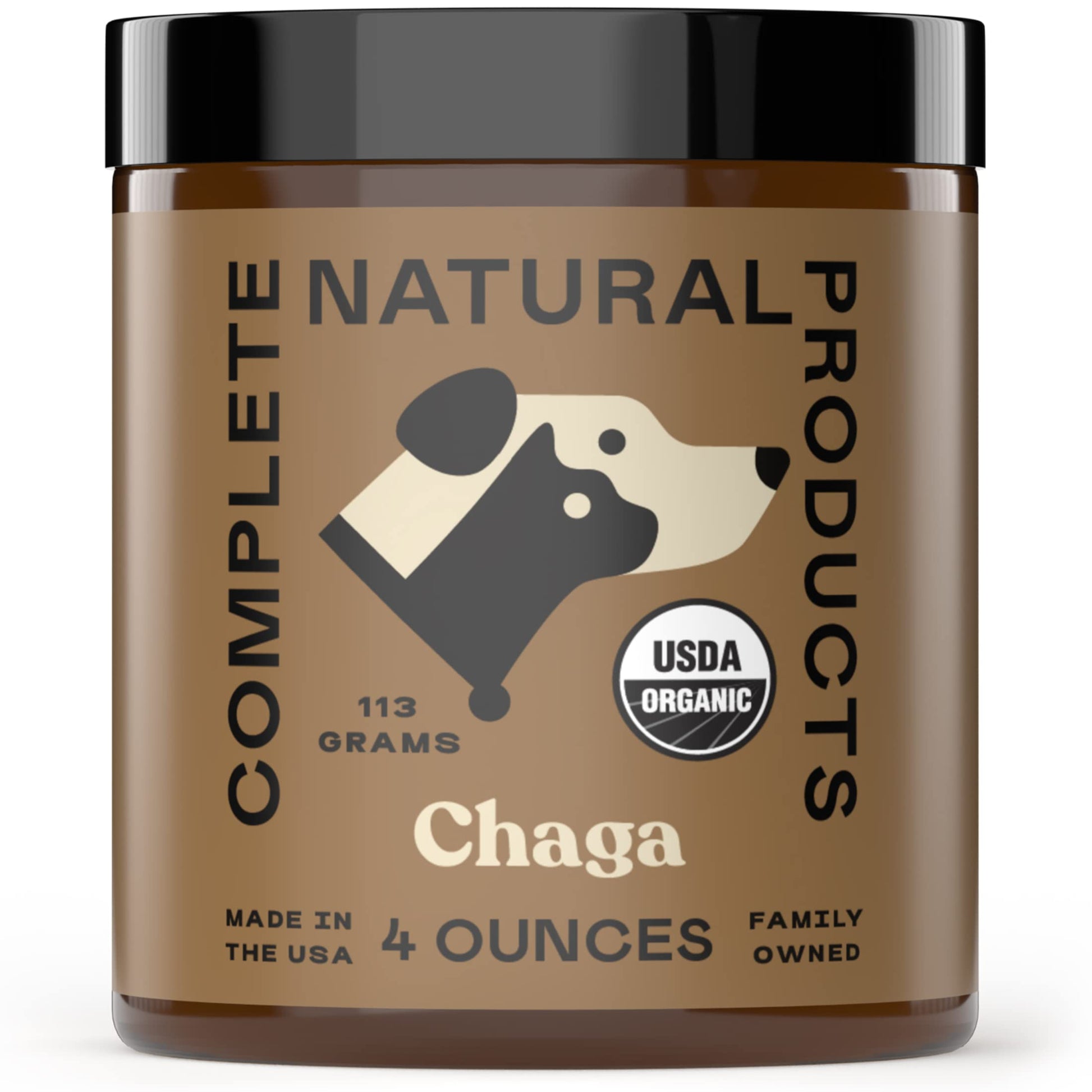 Complete Natural Products Organic Chaga Mushroom Powder for Pets Powder 1