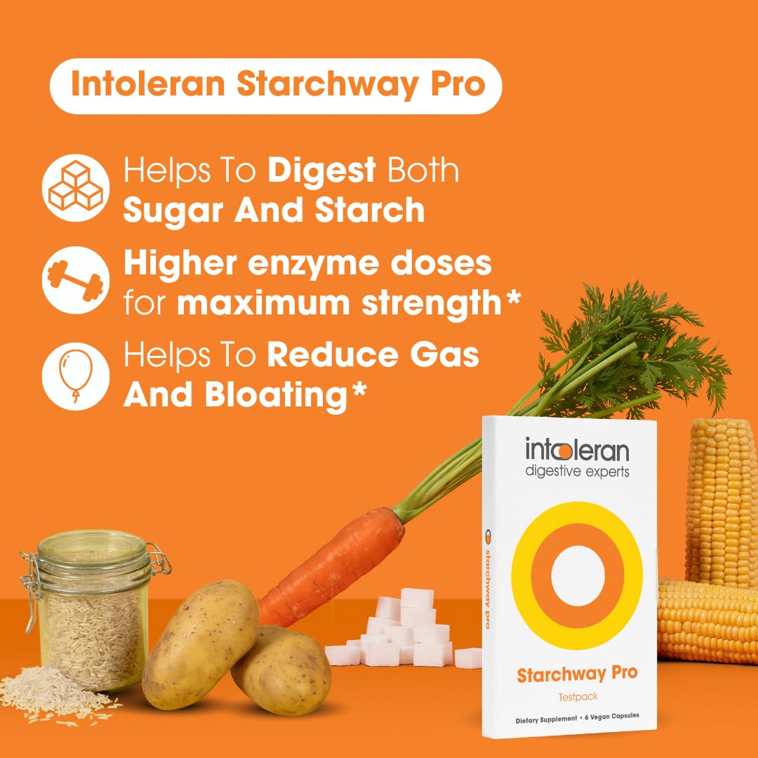 Intoleran Starchway Pro Digestive Enzymes Capsule 6 Count