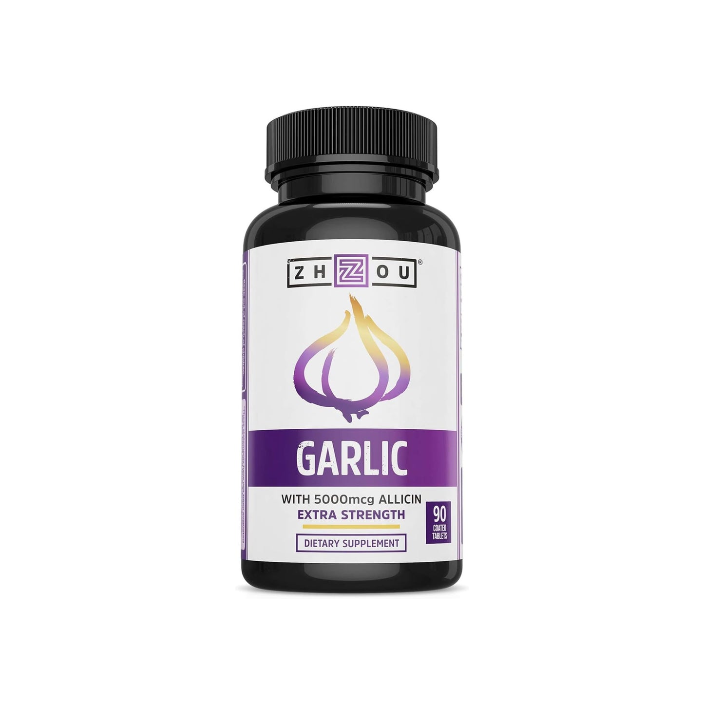 ZHOU Garlic Tablets 400mg, 90 Count