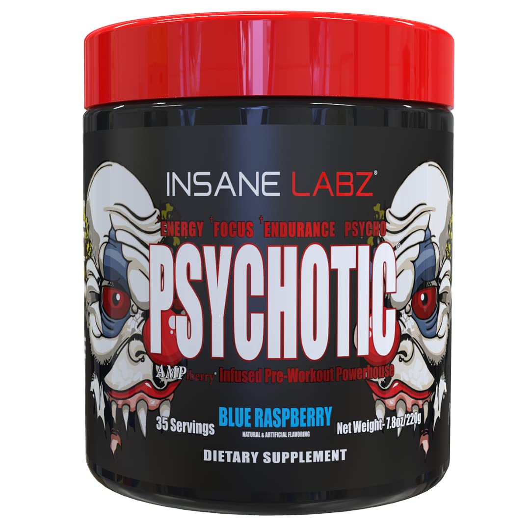 Insane Labz Psychotic Pre Workout Powder 7.8