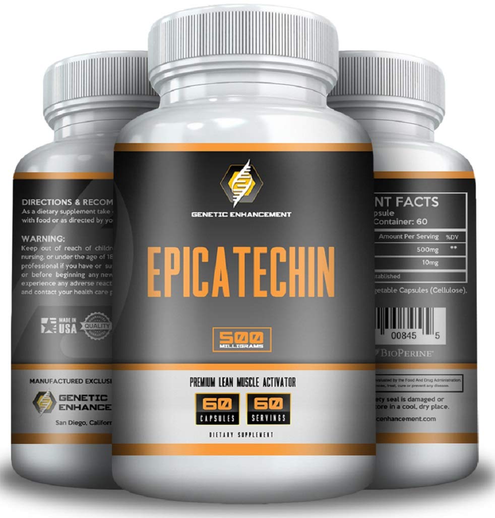 Genetic Enhancement Epicatechin Capsule, 60 Count