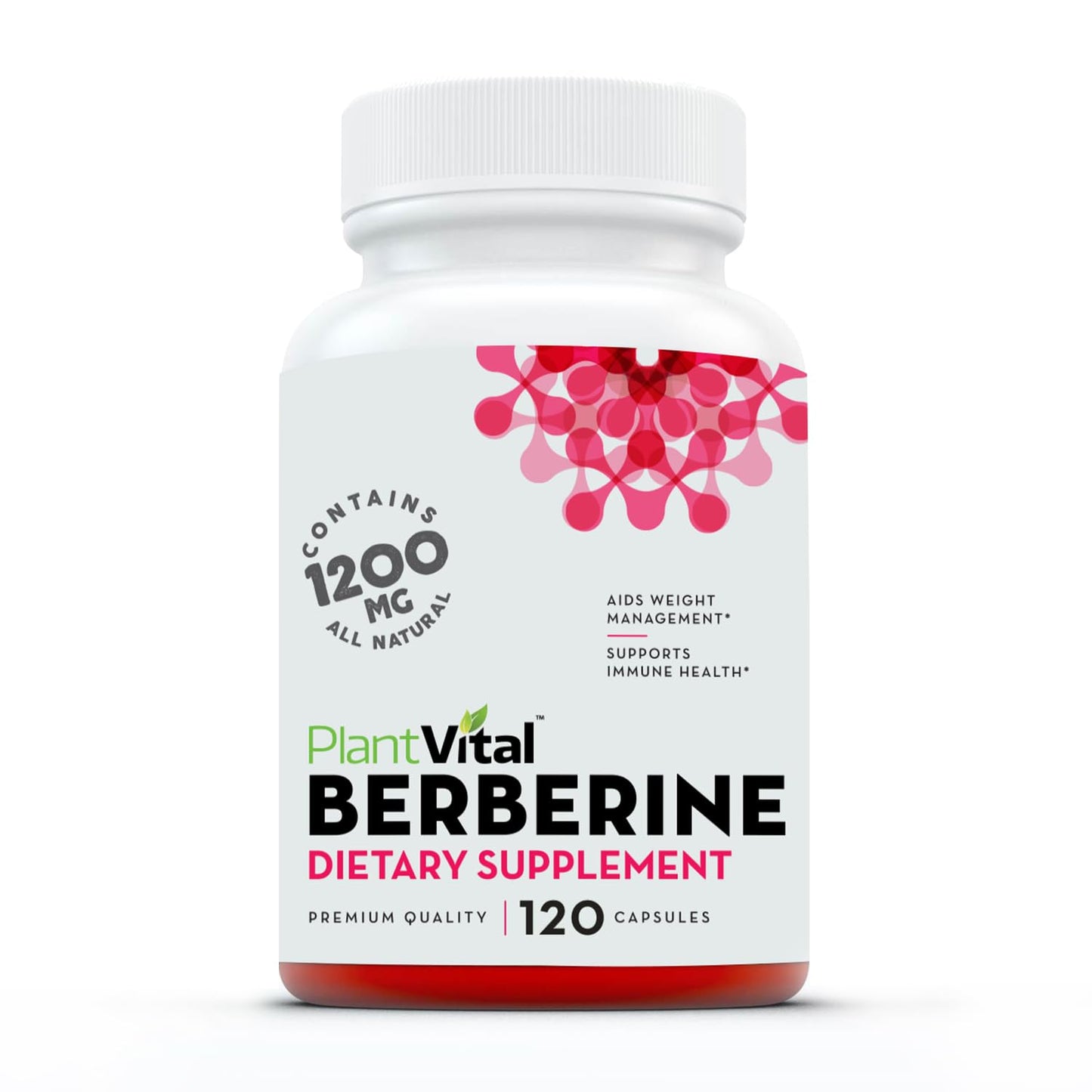 Plantvital Bundle Power Duo Berberine 500mg & D Mannose with Cranberry 1000mg, 240 Capsules
