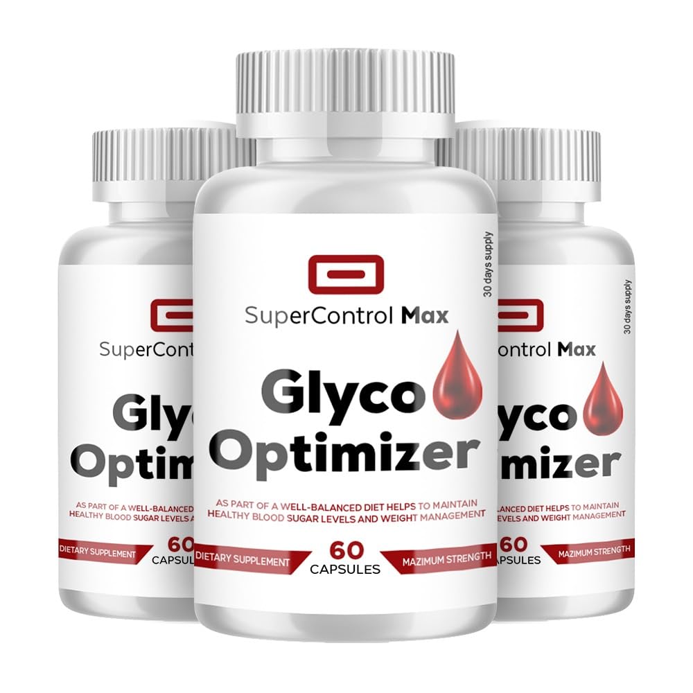 nutradash Super Control Max Glyco Optimizer Capsules, 180 Count