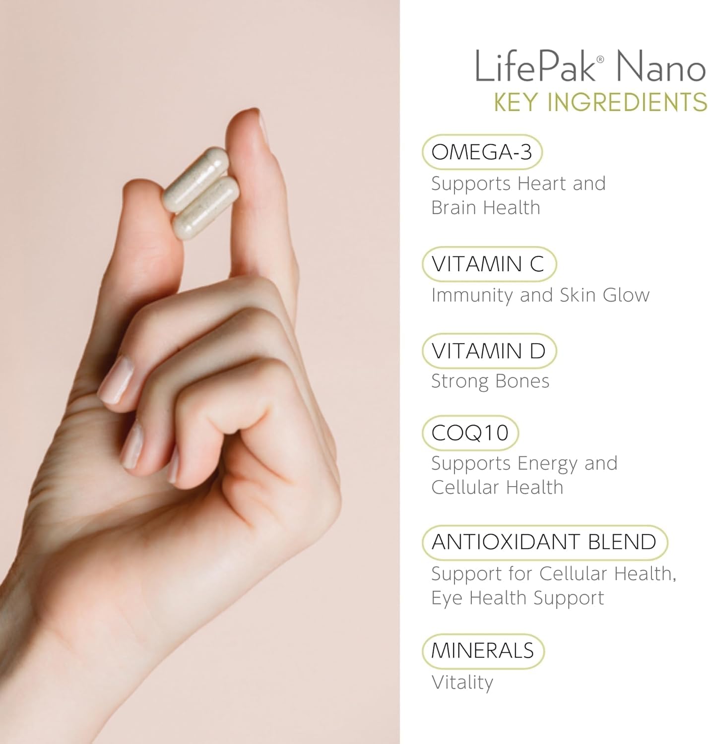 Nu Skin Pharmanex LifePak Nano Capsule 60 Count