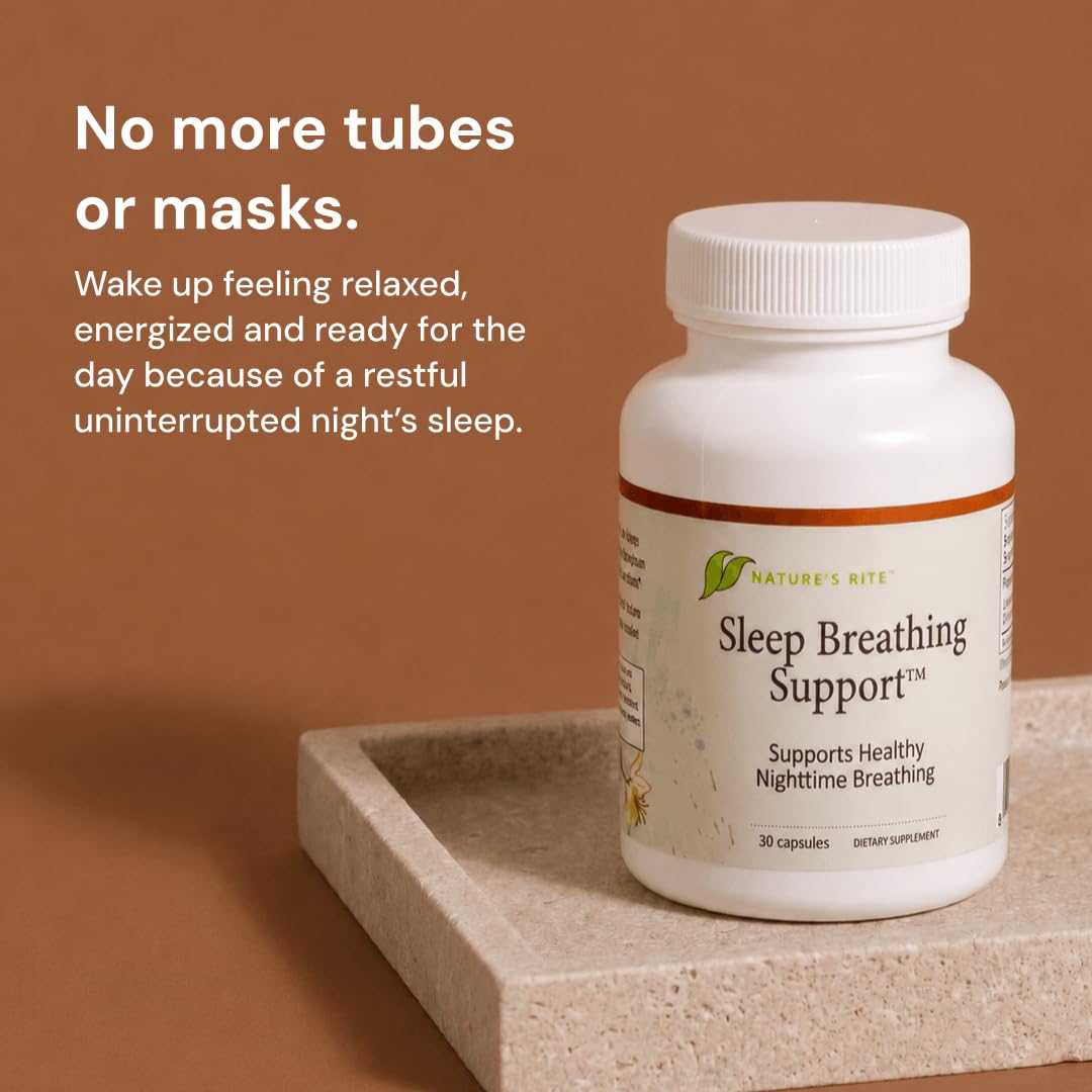 Nature's Rite Sleep Breathing Support 30 Capsules