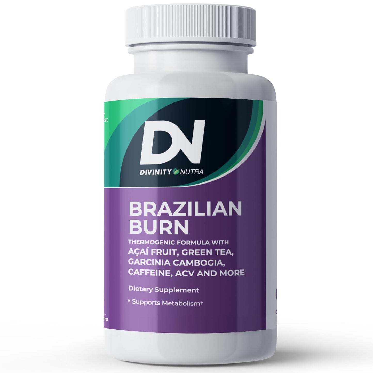 Divinity Nutra Thermogenic Brazilian Lean, 60 Capsules
