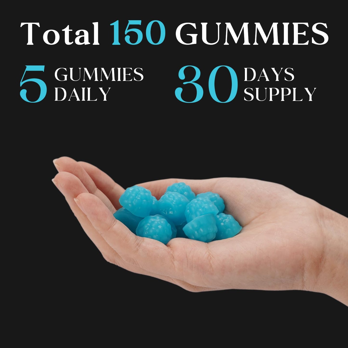 Bruce & Shark Creatine Monohydrate Gummy 150 Count