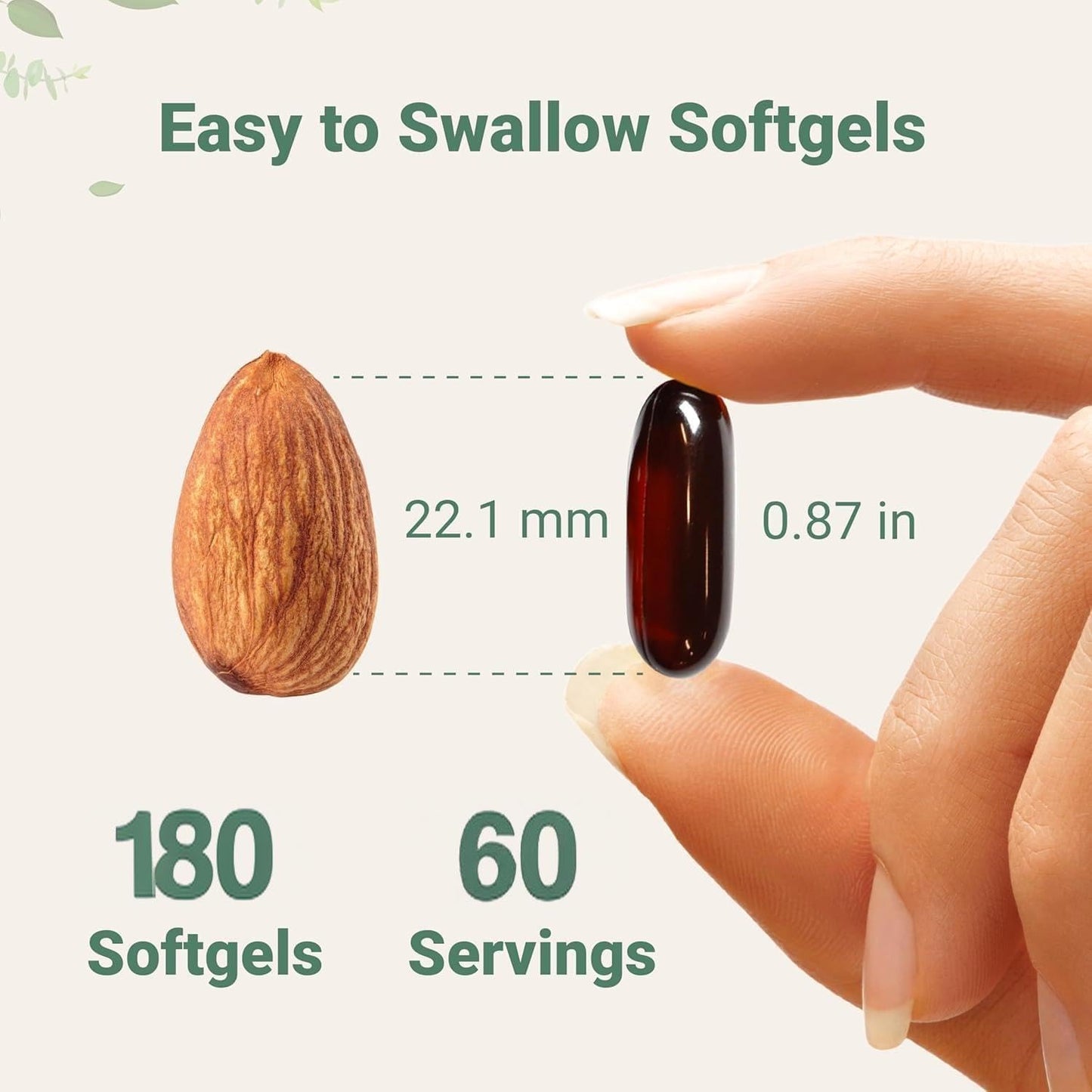 HWAXIGO Pumpkin Seed Oil with Saw Palmetto Softgels 180 Count