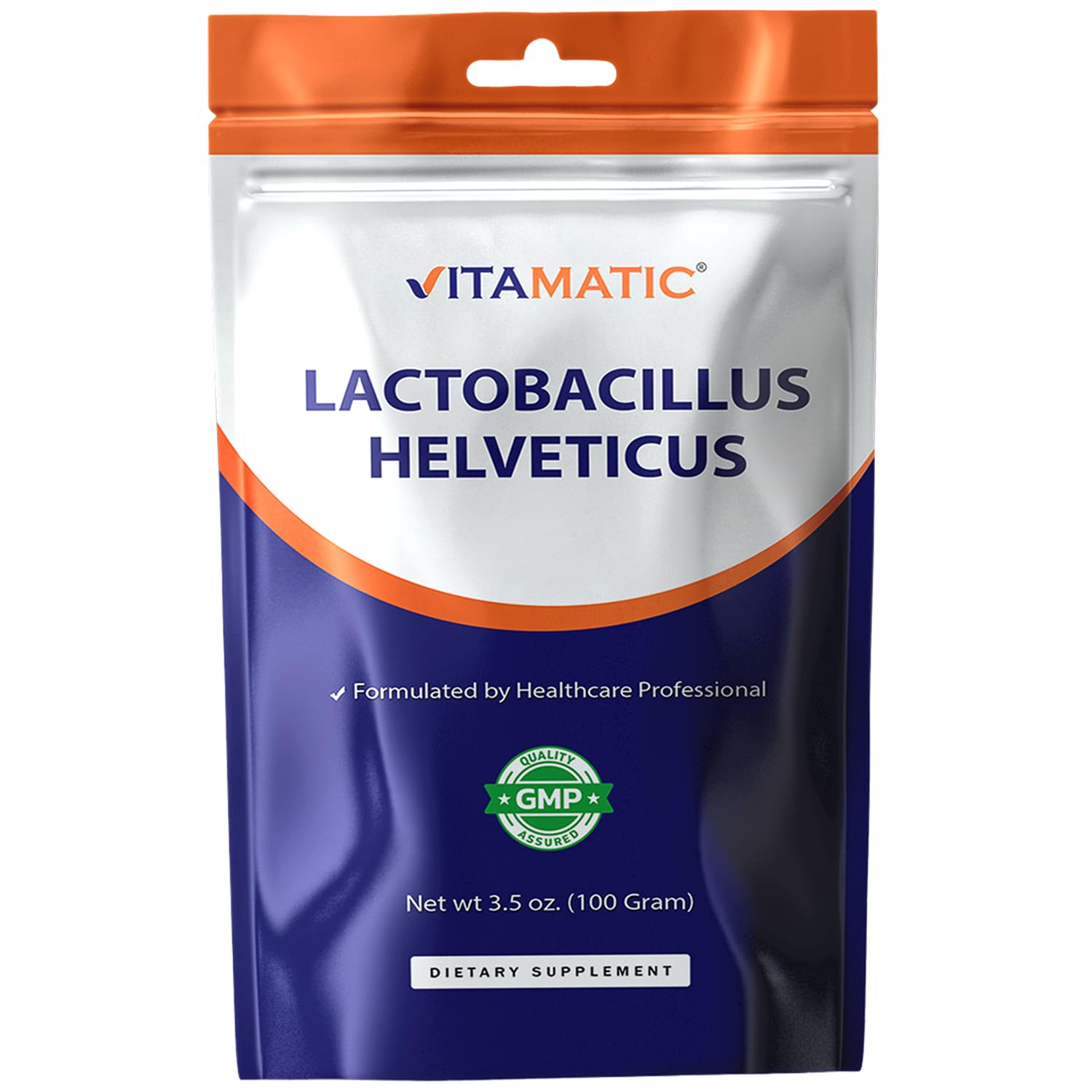 Vitamatic Lactobacillus Helveticus Probiotic Powder, 3.5 oz, 100 Servings