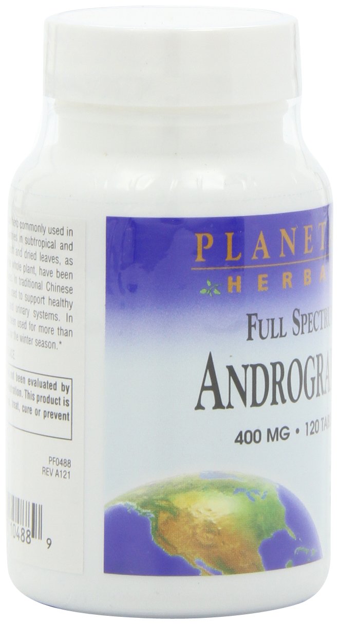 Planetary Herbals Full Spectrum Andrographis 400mg - Ayurvedic Herb Tablets, 240 Tablets