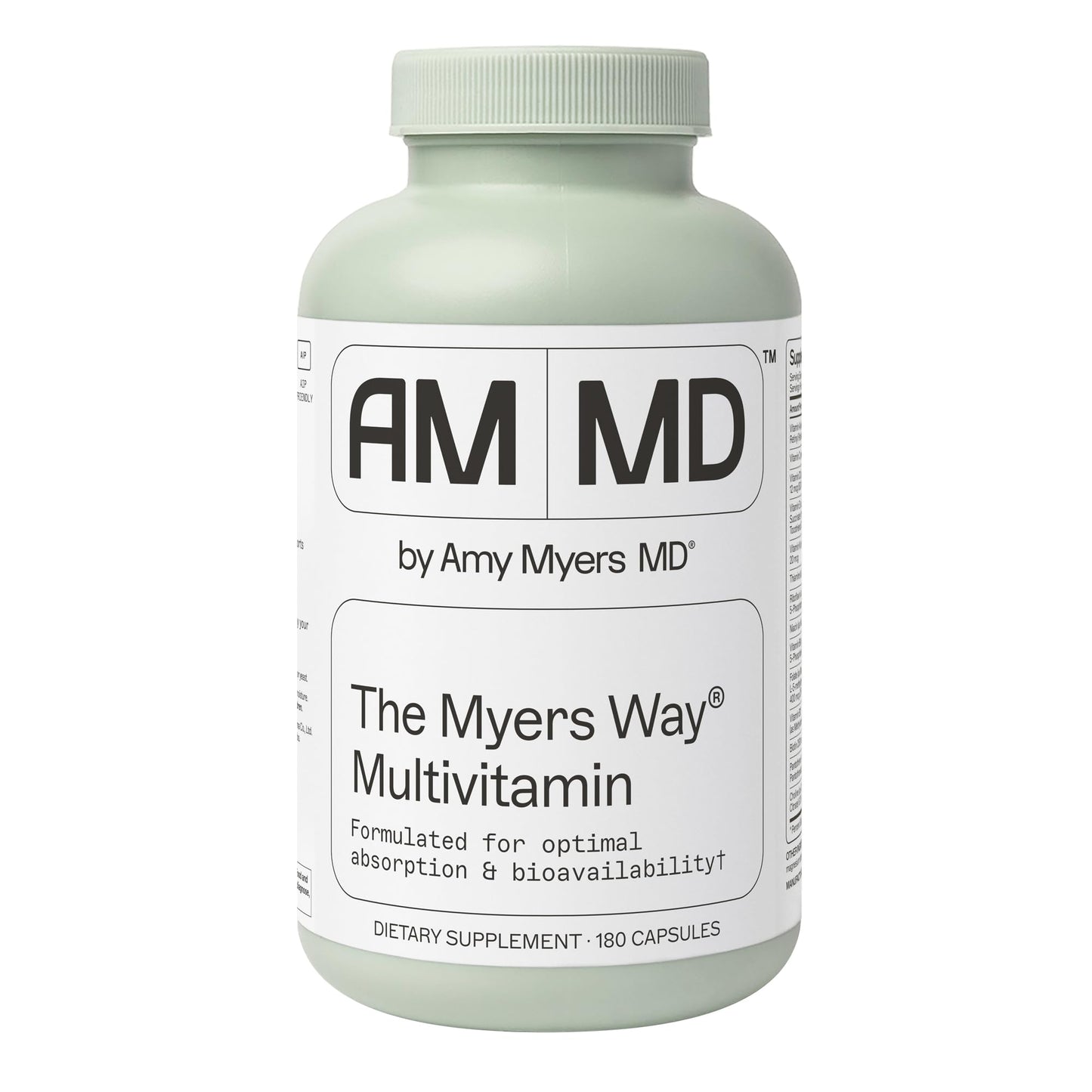 Amy Myers MD The Myers Way Multivitamin Capsules 180