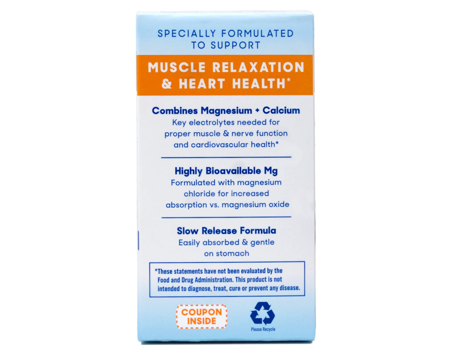 Slow-Mag Magnesium Chloride Plus Calcium 60 Tablets