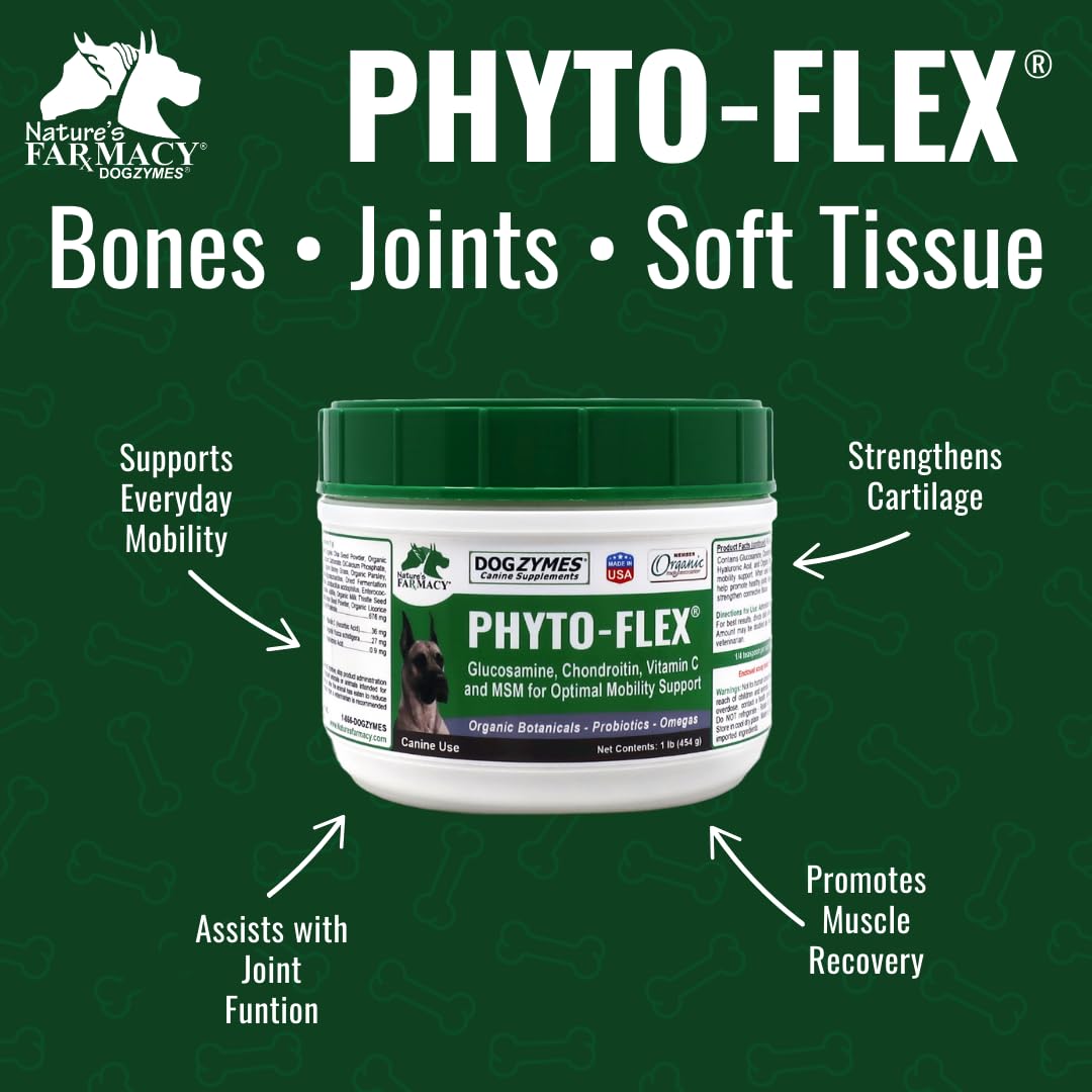 Dogzymes Phyto Flex Powder 16 oz