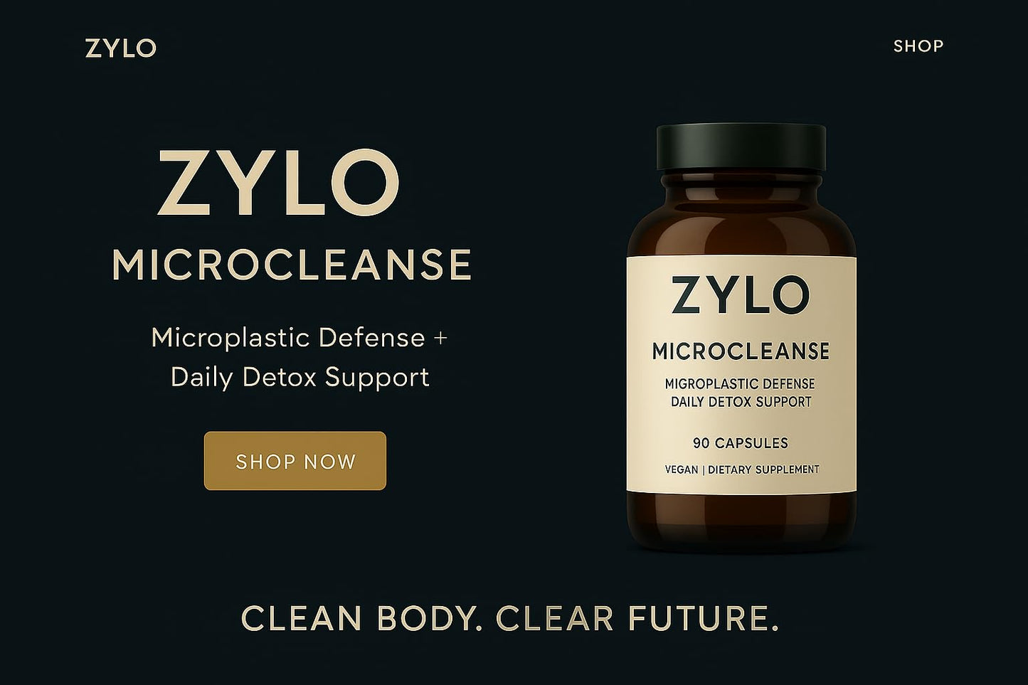 ThinkZylo Microplastic Detox Supplement Capsules 90