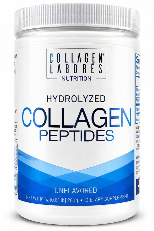 Collagen Laborés Pure Hydrolyzed Collagen Peptides Unflavored Powder, 10 oz