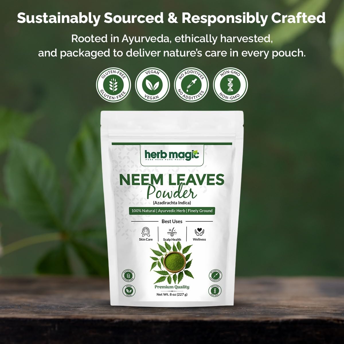 Herb Magic Neem Leaf Powder 8 oz