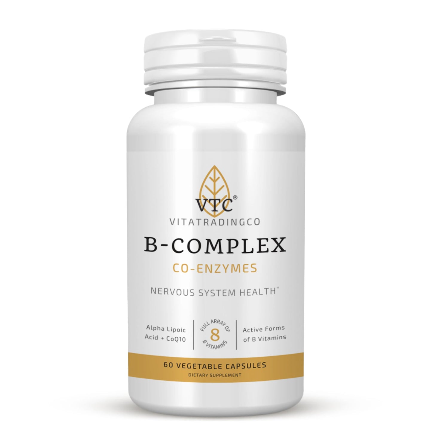 VTC B-Complex Coenzymes Vegetable Capsules 60 Count