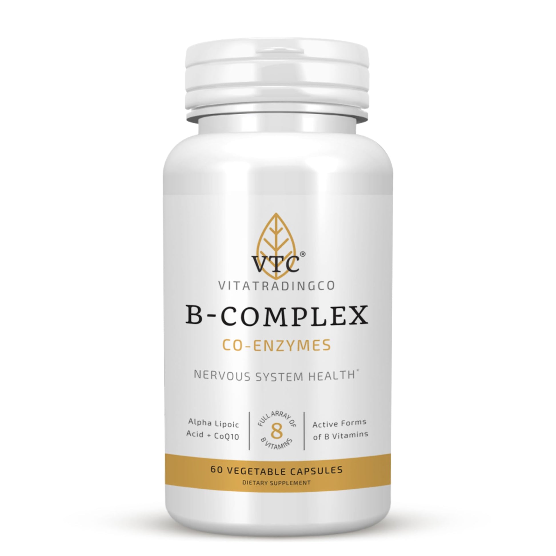 VTC B-Complex Coenzymes Vegetable Capsules 60 Count