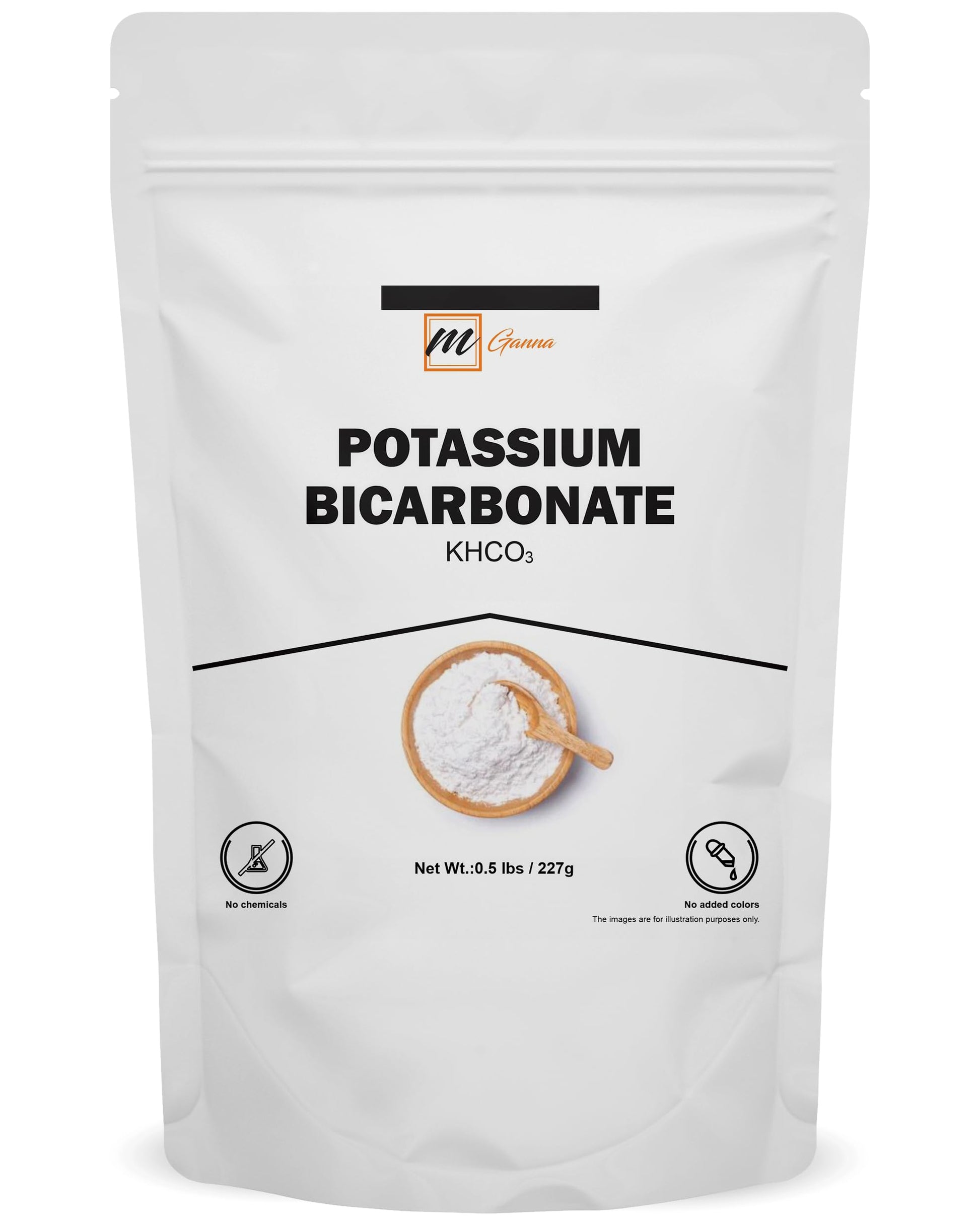 mGanna Potassium Bicarbonate Powder, 8 oz
