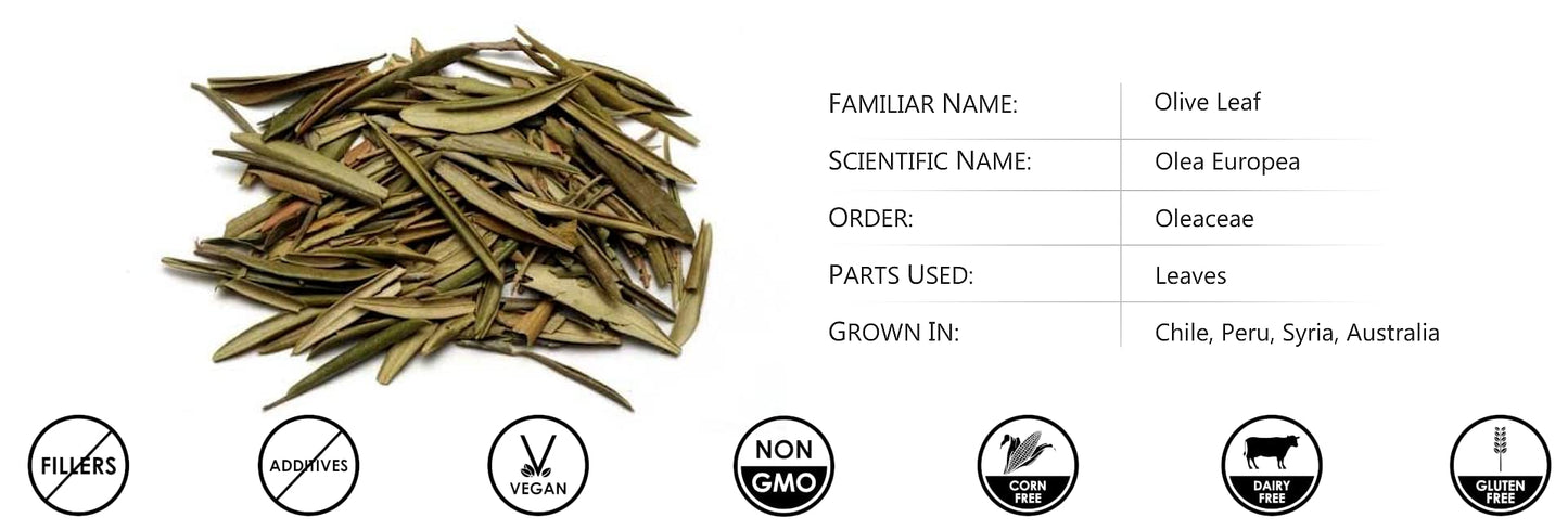 Remedy’s Nutrition Olive Leaf Capsules, 60 Count