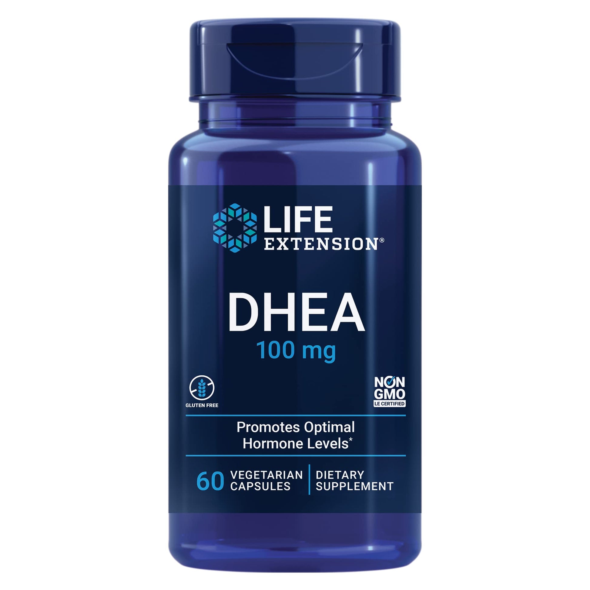 Life Extension DHEA Hormone Balance & Zinc Citrate Immune Support, 150 Vegetarian Capsules