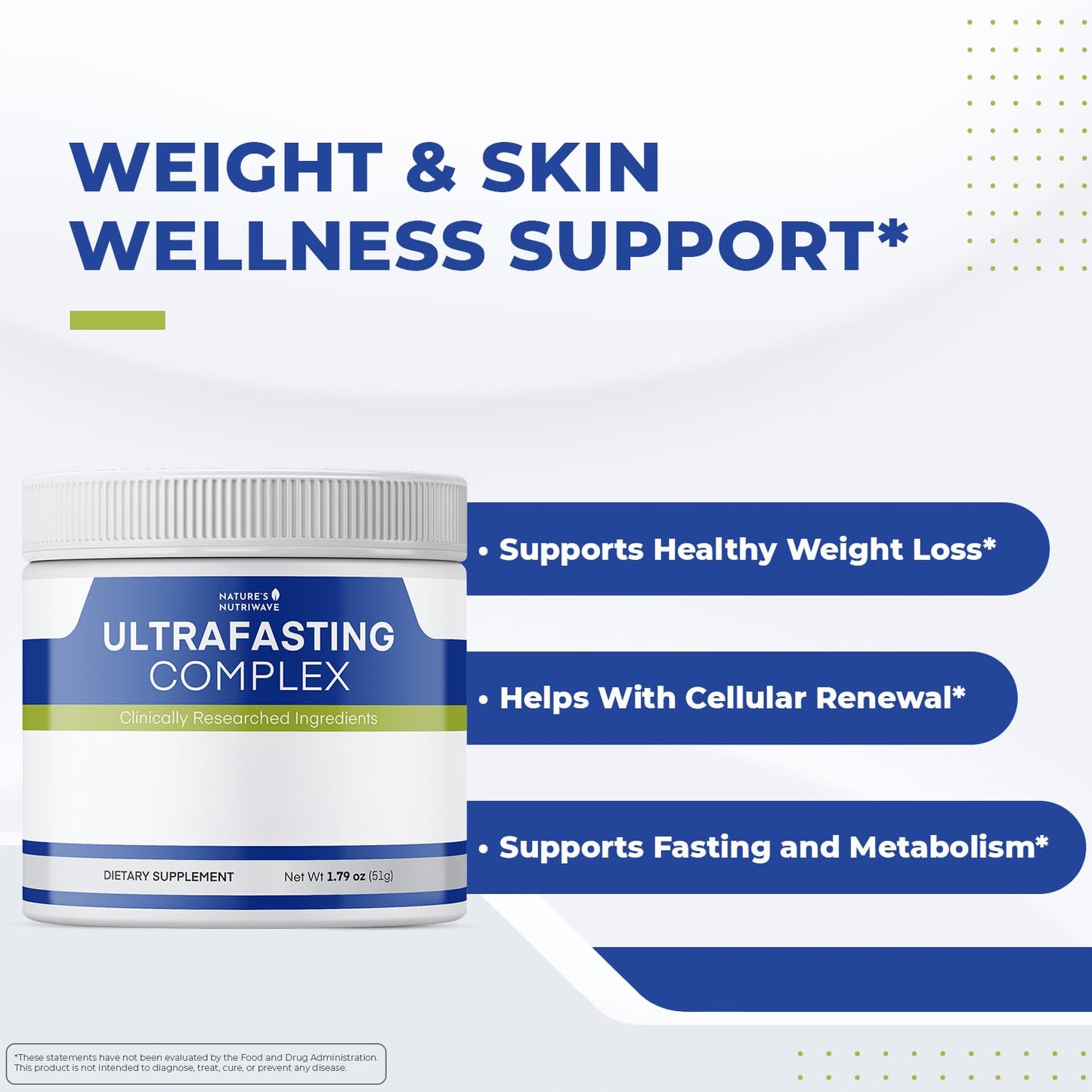 Nature’s NutriWave UltraFasting Complex Powder 1.79 Ounce