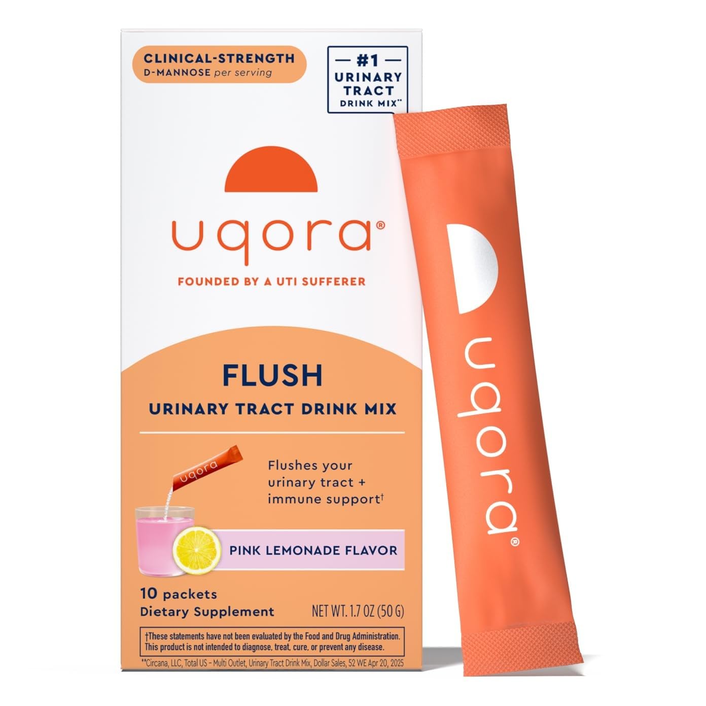 Uqora Flush Urinary Tract Powder 1.7 oz