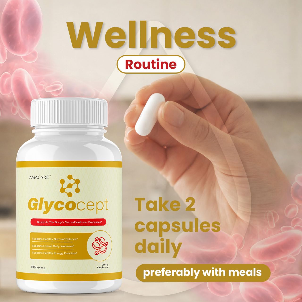 AMACARE Glycocept 300 Capsules