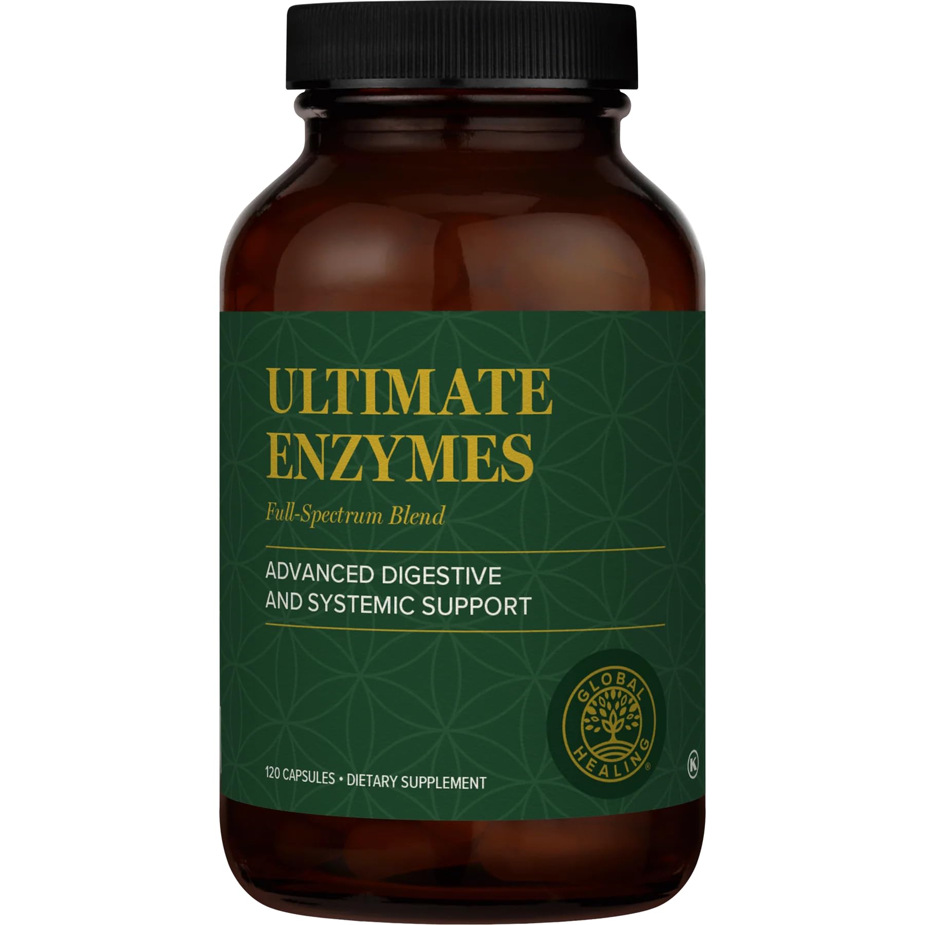 Global Healing Center Ultimate Enzymes Capsule 120 Count