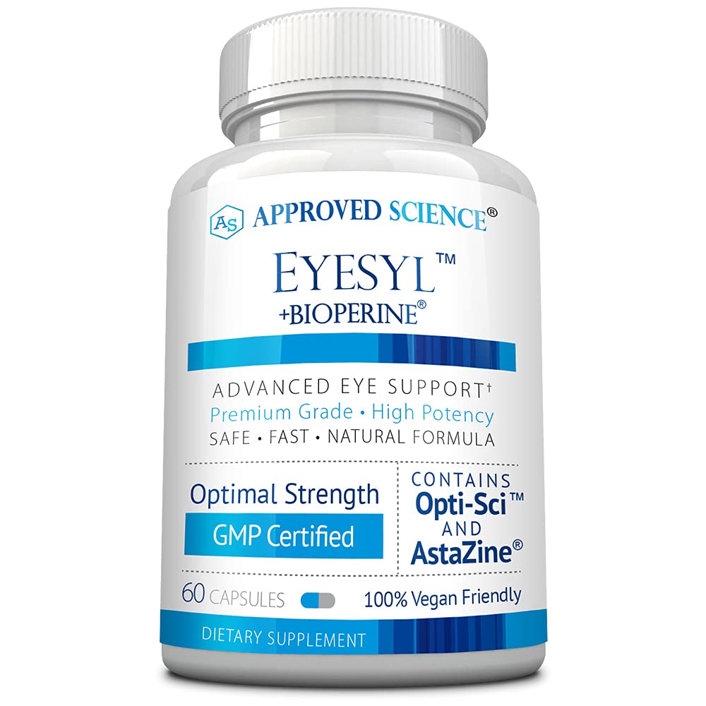 Approved Science EyeSyl Eye Support Supplement 60 Capsules