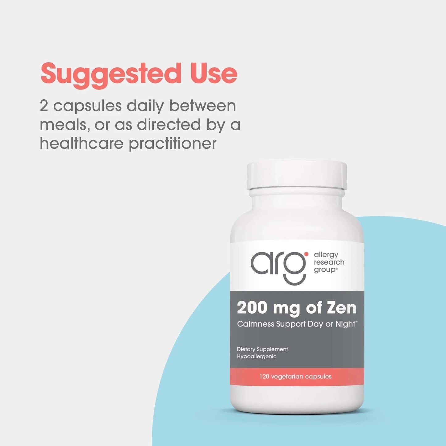 Allergy Research Group ZenMind Capsules 120 Capsules