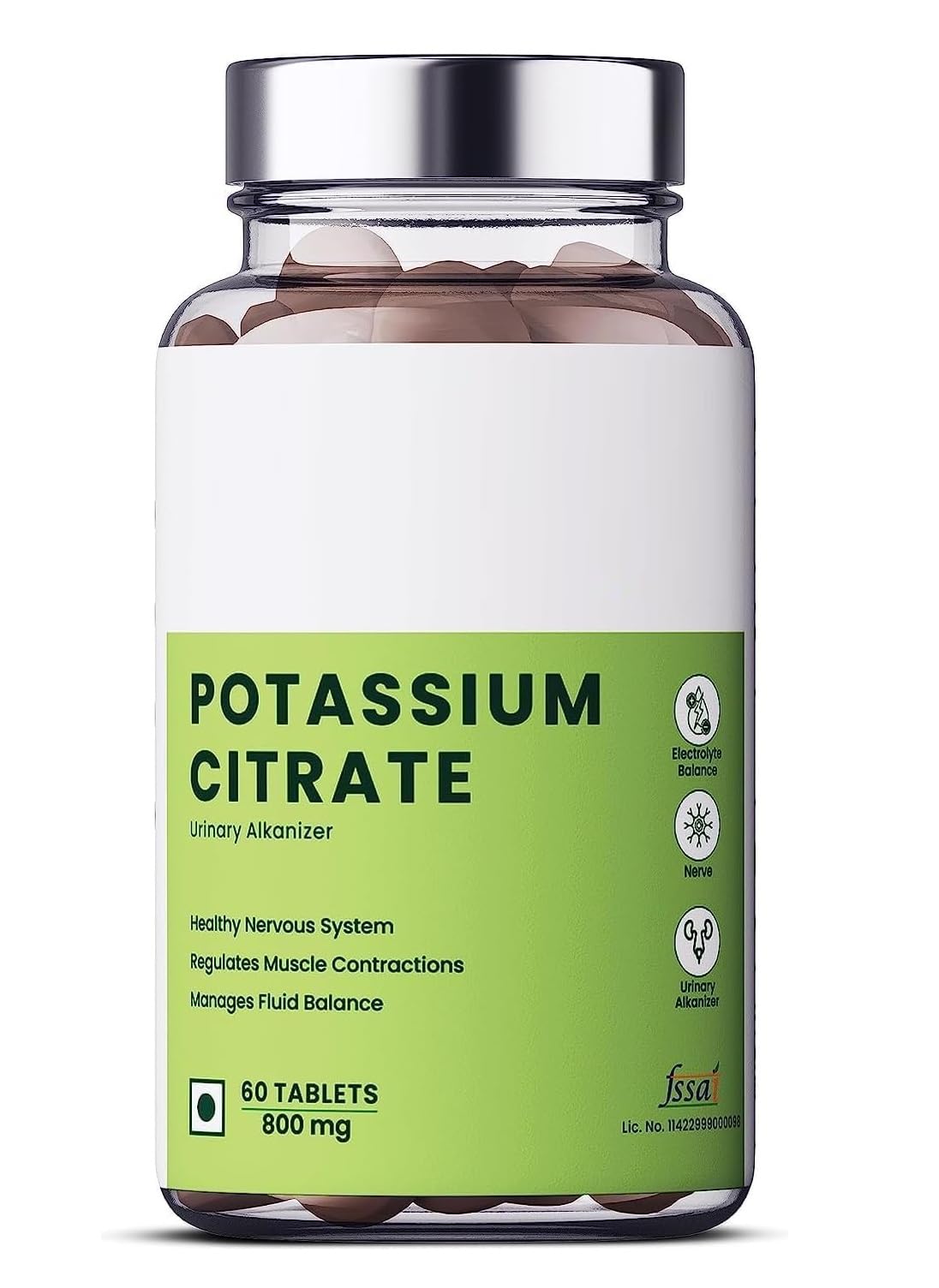 Generic Potassium Citrate 800mg Tablets, 60 Count