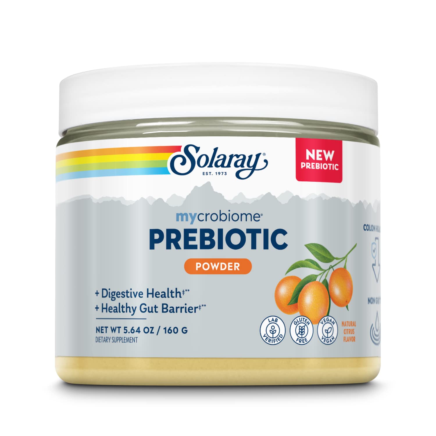 SOLARAY Mycrobiome Prebiotic Powder 5.64 oz
