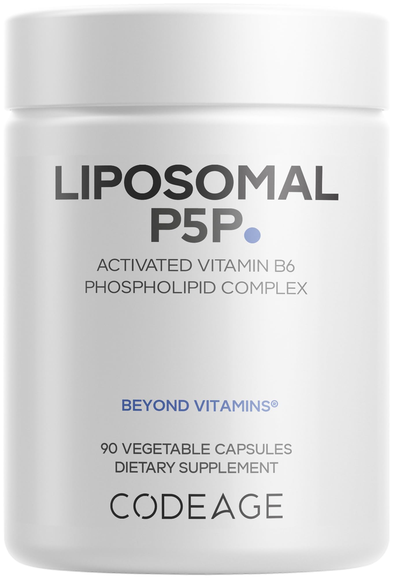 Codeage Liposomal P5P Supplement Capsule, 90 Capsules