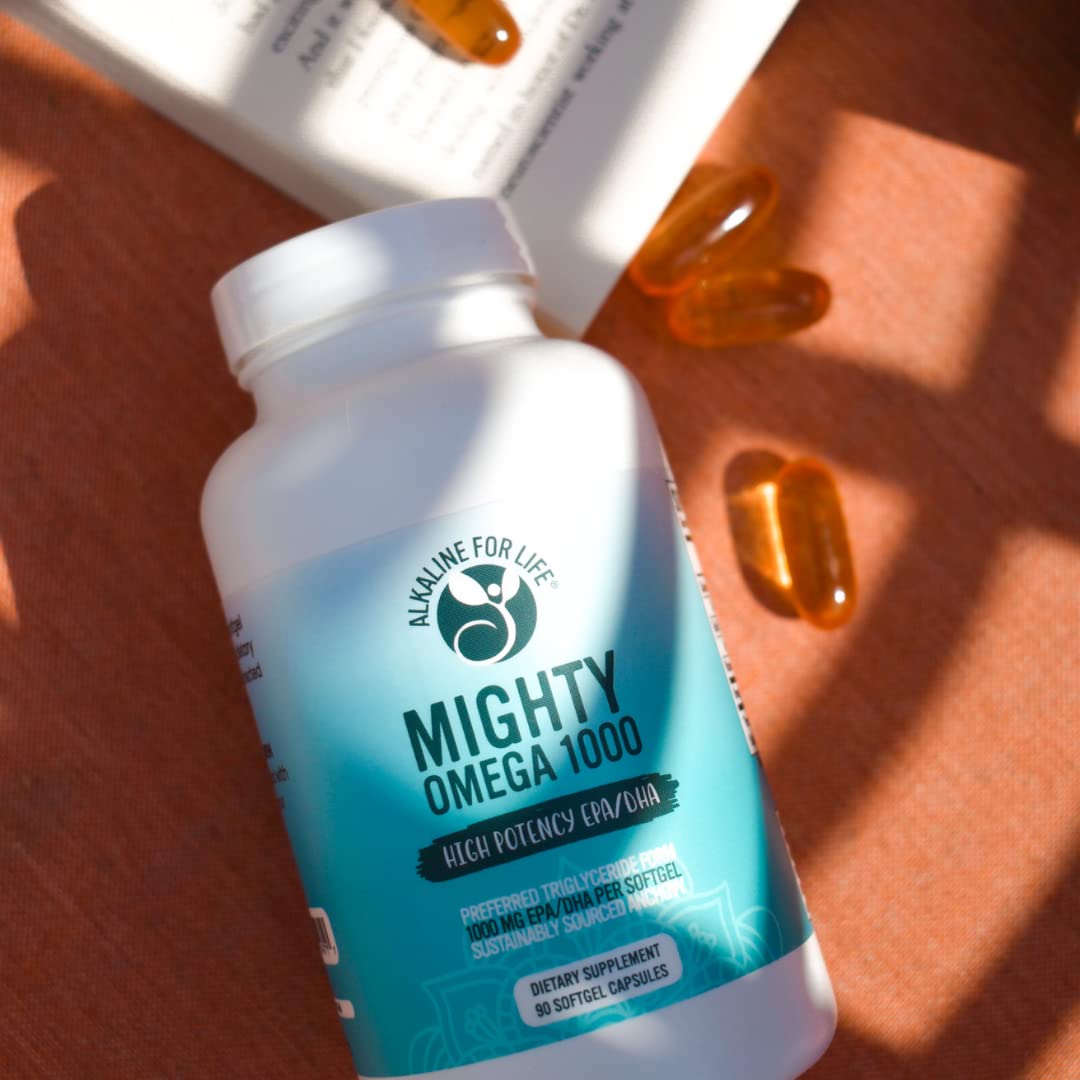 Alkaline for Life Mighty Omega 1000 Capsules 90 Count