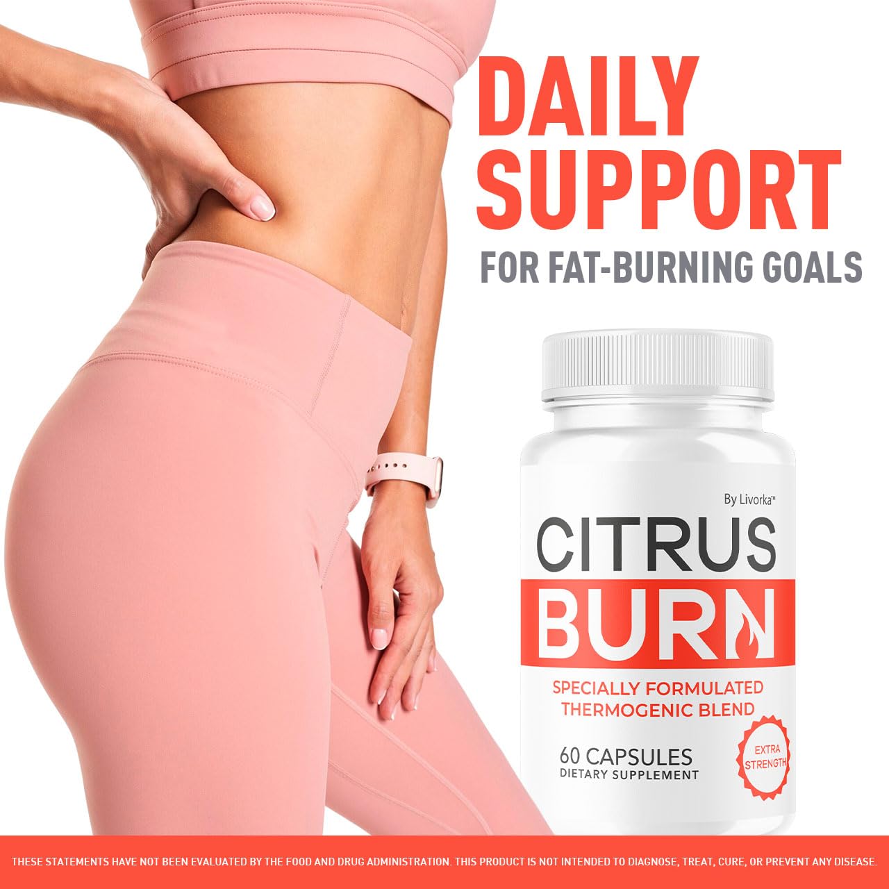 LIVORKA Citrus Burn Capsules, 120 Capsules